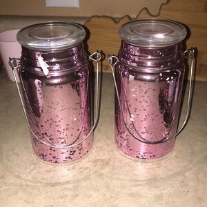 Valerie Par Hill Mercury Glass Fairy Light Lantern